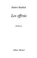 Cover of: Les effrois: roman