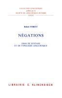 Cover of: Négations by Robert Forest