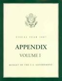 Cover of: Appendix: Budget of the United States Government, Fiscal Year 2007 (Budget of the United States Government Appendix)