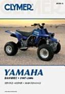 Cover of: Yamaha Banshee 1987-2006 (Motorcycle Repair) | James Grooms