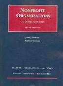 Cover of: Nonprofit Organizations: Statutes, Regulations, And Forms