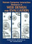 Cover of: Human Computer Interaction Research in Web Design And Evaluation