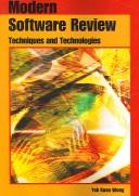 Cover of: Modern Software Review: Techniques and Technologies