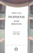 Cover of: Two Jewish plays