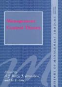 Cover of: Management Control Theory (History of Management Thought (Aldershot, England).)