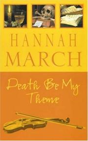 Cover of: Death Be My Theme