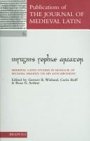 Cover of: Insignis sophiae arcator by Ross Gilbert Arthur, Gernot R. Wieland
