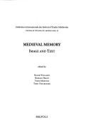 Cover of: Medieval memory: image and text