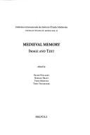 Cover of: Medieval Memory: Image And Text