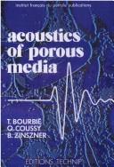 Cover of: Acoustics Porous Media