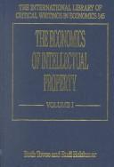Cover of: The economics of intellectual property