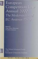 European Competition Law Annual 2000 by Claus Dieter Ehlermann