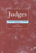 Judges by Athalya Brenner