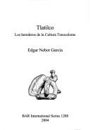 Cover of: Tlatilco by Edgar Nebot García