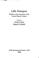 Cover of: LBK DIALOGUES: STUDIES IN THE FORMATION OF THE LINEAR POTTERY CULTURE; ED. BY ALENA LUKES.