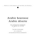 Cover of: Arabie heureuse, Arabie déserte: les antiquités arabiques du Musée du Louvre