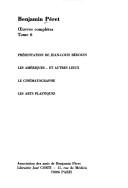 Cover of: Œuvres complètes