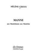 Cover of: Manne by Hélène Cixous