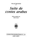 Cover of: Suite de contes arabes by William Beckford, Didier Girard