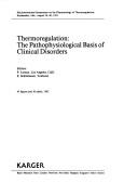 Thermoregulation by International Symposium on the Pharmacology of Thermoregulation (8th 1991 Kananaskis, Alta.)