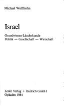 Cover of: Israel: Grundwissen-Landerkunde : Politik, Gesellschaft, Wirtschaft (Grundwissen--Landerkunden)