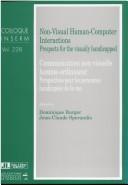 Cover of: Non-visual human-computer interactions: Prospects for the visually handicapped  by 