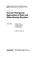 Cover of: Current therapeutic approaches to panic and other anxiety disorders