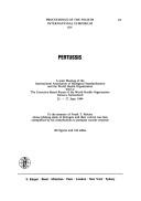 Cover of: Proceedings of the Fourth International Symposium on Pertussis: a joint meeting of the International Association of Biological Standardization and the World Health Organization held at the Executive Board room of the World Health Organization, Geneva, Switzerland 25.-27. Sept. 1984.
