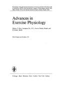 Cover of: Advances in Exercise Physiology: Proceedings (Medicine and Sport, Vol 9)