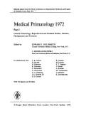 Cover of: Medical primatology 1972: selected papers.