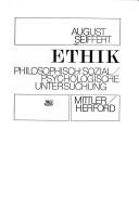 Cover of: Ethik: Philosophisch-sozialpsychologische Untersuchung