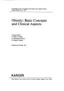 Cover of: Obesity: Basic Concepts and Clinical Aspects : Proceedings (Frontiers in Diabetes)