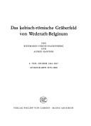 Cover of: Das keltisch-romische Graberfeld von Wederath-Belginum (Trierer Grabungen und Forschungen) by Rosemarie Cordie-Hackenberg