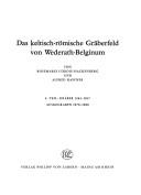 Das keltisch-römische Gräberfeld von Wederath-Belginum by Alfred Haffner