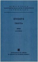 Cover of: P. Ovidi Nasonis Tristia by Ovid