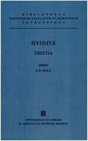 Cover of: P. Ovidi Nasonis Tristia by Ovid, Ovid