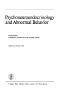 Cover of: Psychoneuroendocrinology and Abnormal Behaviour (Advances in biological psychiatry)