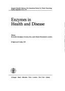 Cover of: Enzyme in Health and Disease by David Goldberg, John Henry Wilkinson