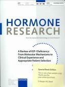 Cover of: Hormone Research: From Development Endocrinology To Clinical Research (Hormone Research)