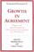Cover of: Growth in Agreement