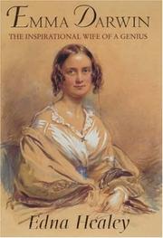 Cover of: Emma Darwin: the inspirational wife of a genius