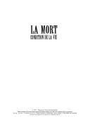 Cover of: La mort: condition de la vie