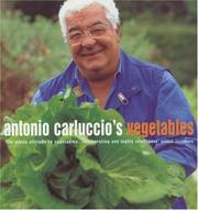 Cover of: Antonio Carluccio's Vegetables by Antonio Carluccio