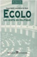 Cover of: Ecolo by Pascal Delwit