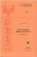 Cover of: Dictionnaire birman-français