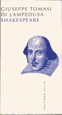 Cover of: Shakespeare by Giuseppe Tomasi di Lampedusa