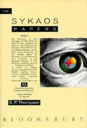 Cover of: The Sykaos papers by E. P. Thompson