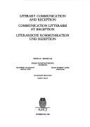 Cover of: Proceedings of the IXth congress of the International Comparative Literature Association, Innsbruck, 1979 =: Actes du IXe congrès de l'Association internationale de littérature comparée, Innsbruck 1979.