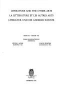 Literature and the other arts = by International Comparative Literature Association. Congress