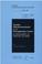 Cover of: Soziale Mindeststandards in der Europaischen Union im Spannungsfeld von Okonomie und Politik (Schriften zu Ordnungsfragen der Wirtschaft)